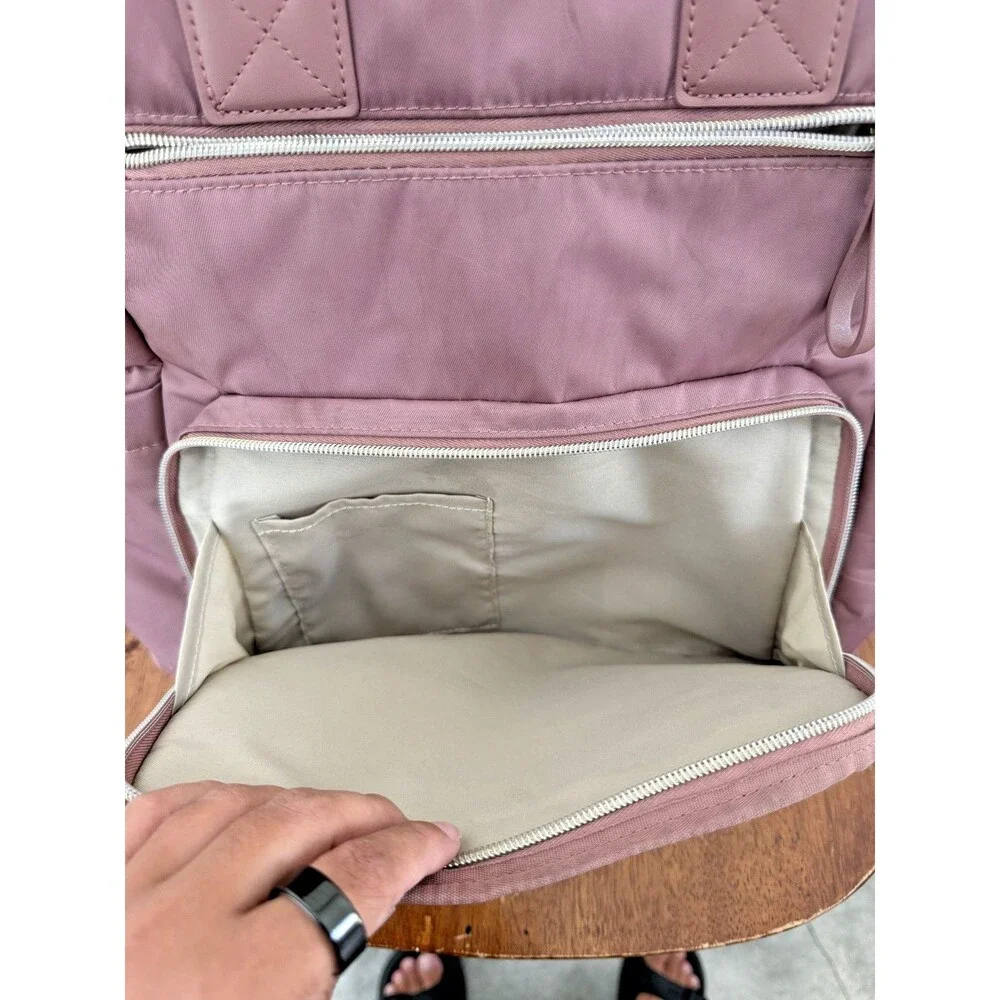 Skip Hop Dusty Rose Diaper Backpack Tote Baby Bag Multi Pocket Organizer